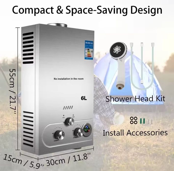 Încălzitor INSTANT GPL 6 LITRI Sigilat