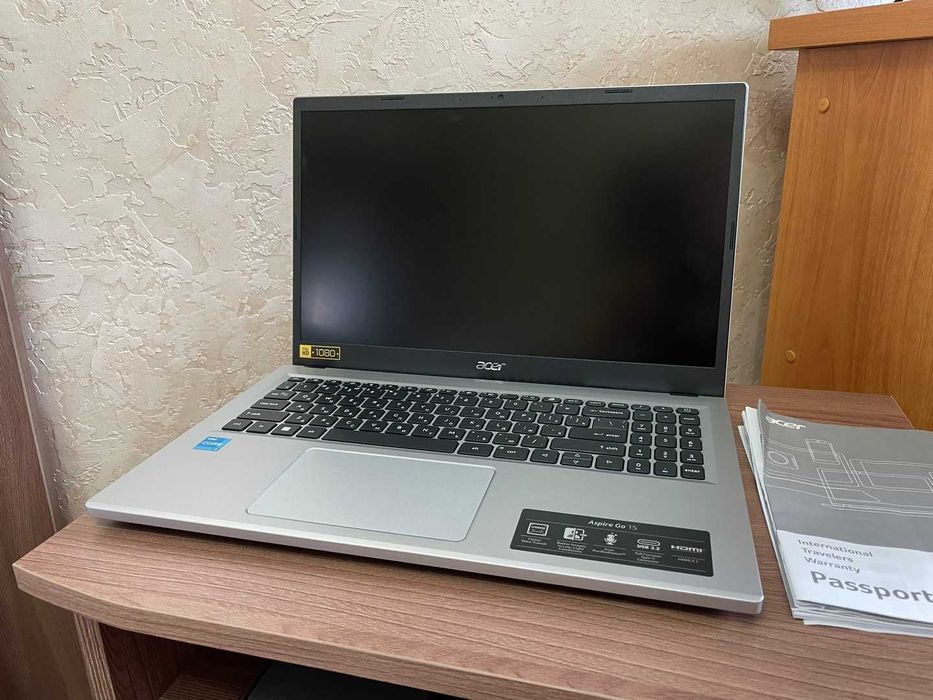 Новый Acer Aspire Go 15 /i3-N305/8Gb Ram/512Gb Ssd M2/