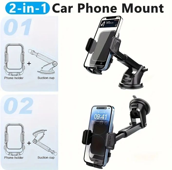 Suport auto cu ventuză
masinã retractabil  cu ventuzä pentru conso