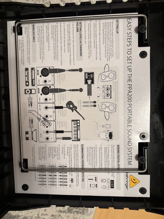 Behringer PA 200 sistem