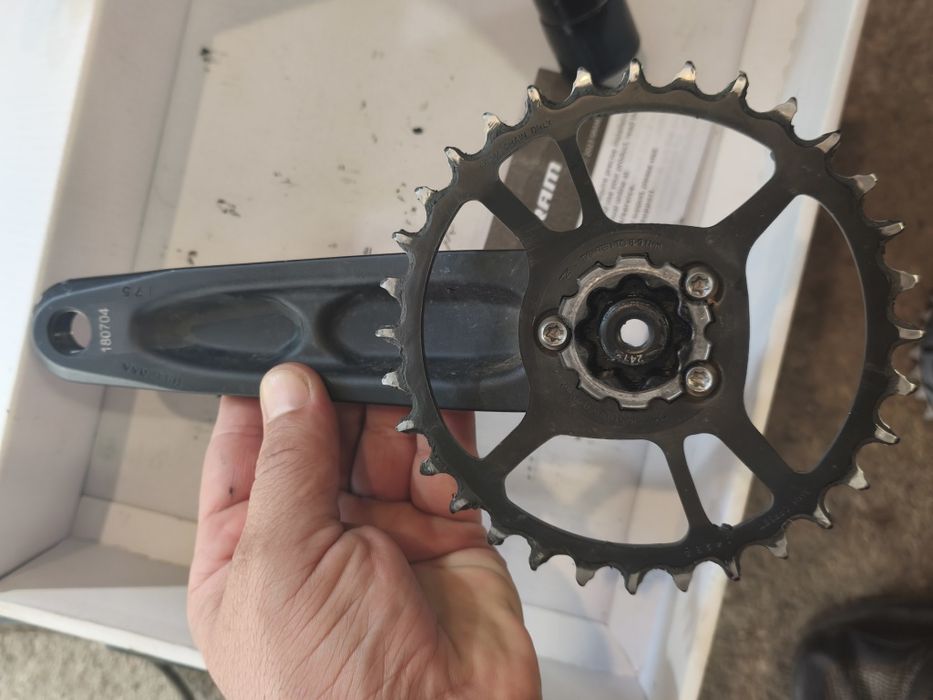 SRAM карбонови курбели Truvativ Stylo+ алуминиеви курбели truvativ