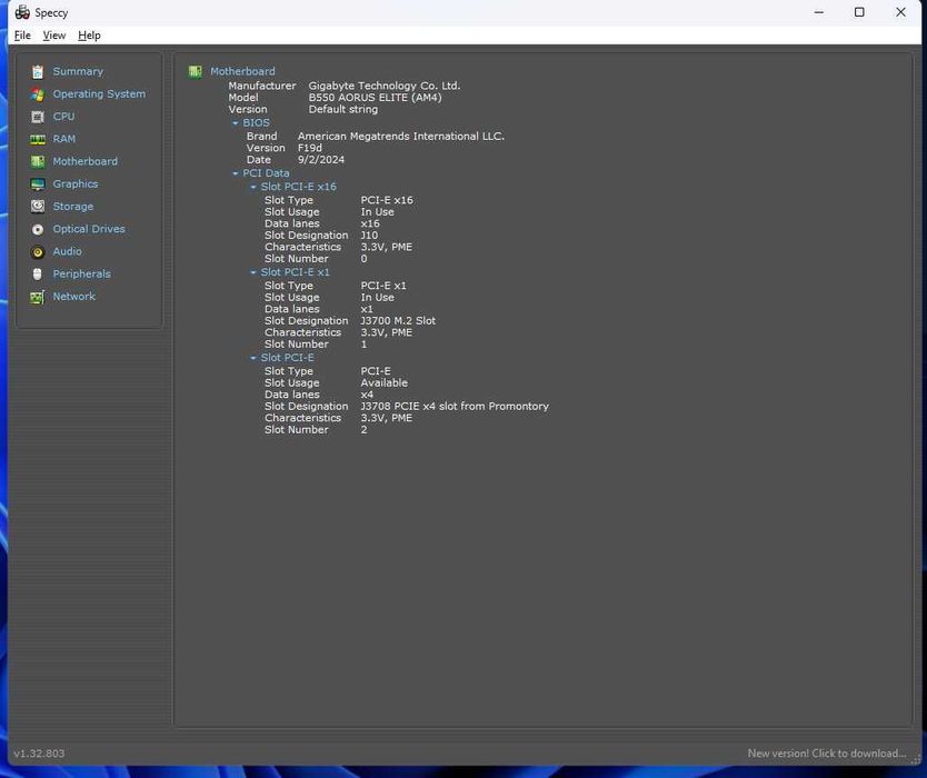 Gaming компютър Gigabyte B550 Aorus Elite (AM4) , 5700x, 16GB