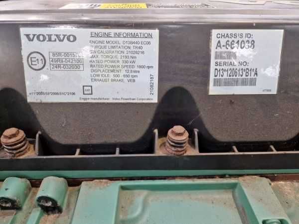 Motor Volvo D13B440 EC06 / piese camioane second si noi