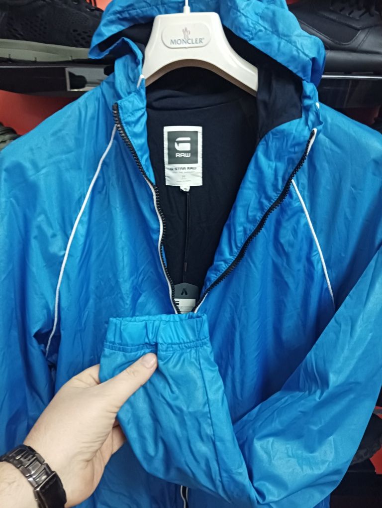 Оригинално яке бомбер G-star Raw L , XL ново мъжко горнище с качулка