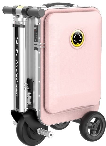 Чемодан-самокат Airwheel SE3s алюминий ABS-пластик 20 л розовый