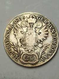 20 Kreuzer 1806 B moneda argint