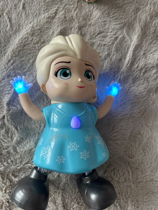 Играчки за бебе килимче, кубче, активна гимнастика, Елза