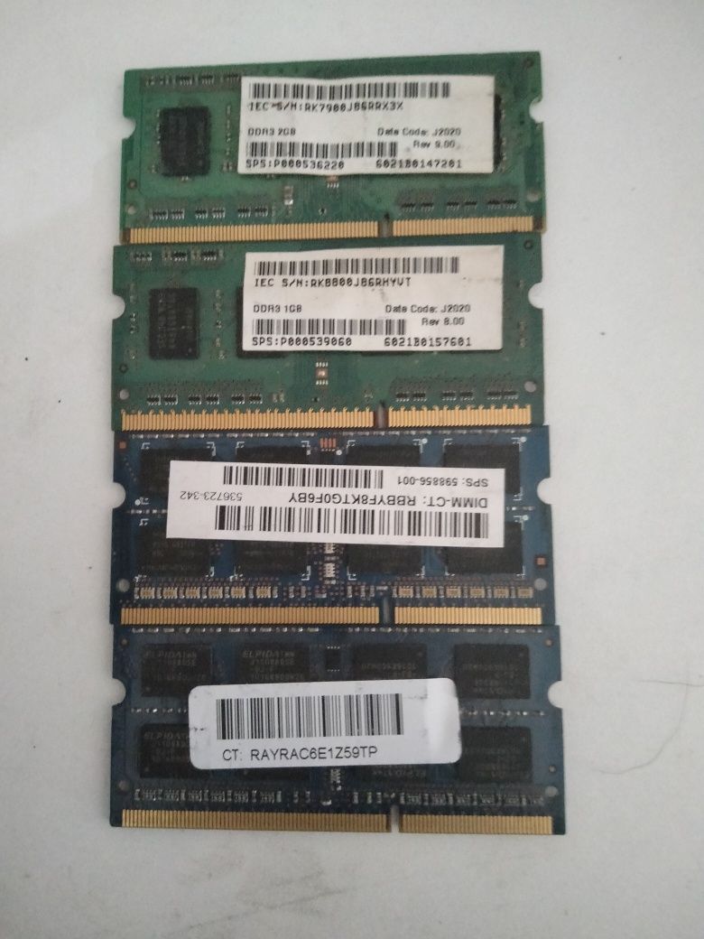 Plăcuțe RAM DDR3
