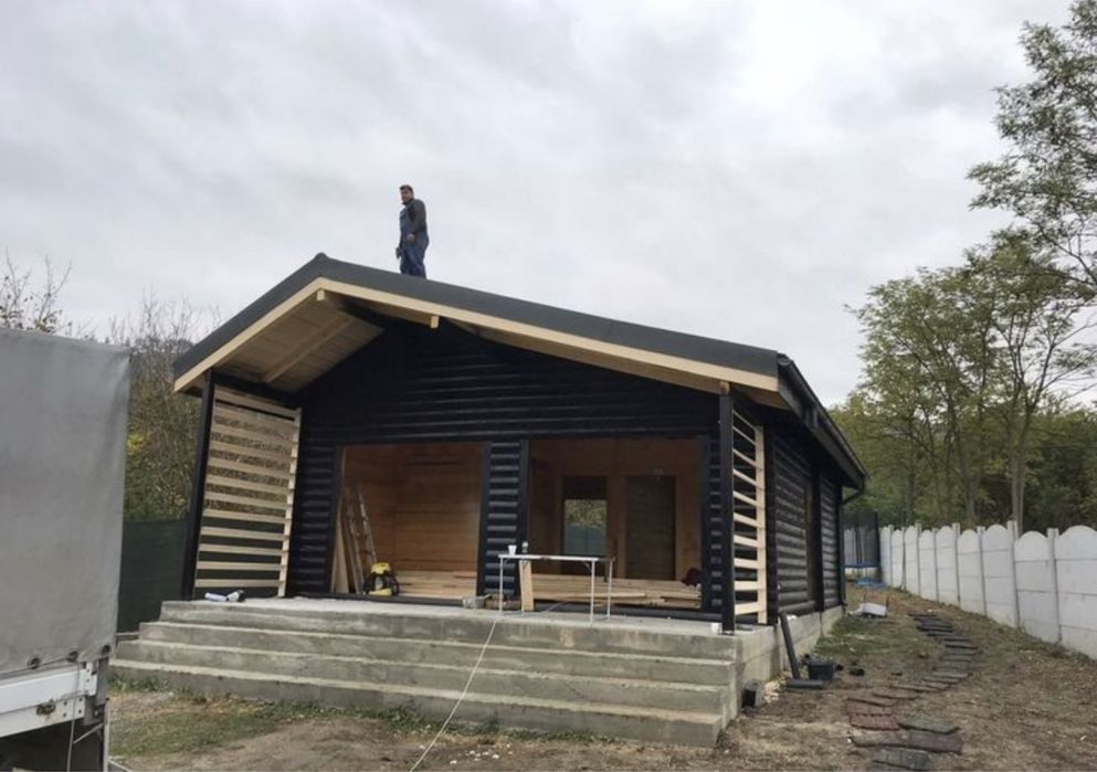 Vand cabane de gradina si de locuit