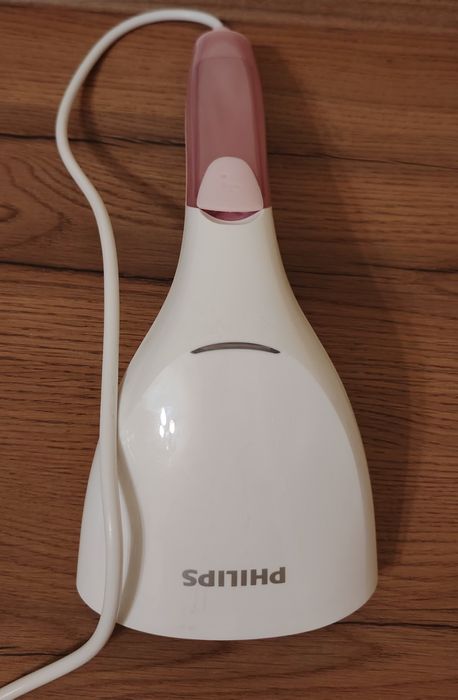 Вертикална ютия, Philips 1000 W, бяло/розово