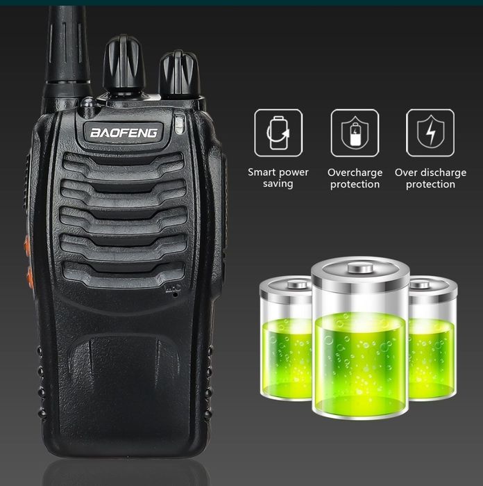 Stații Emisie Receptie Walkie-Talkie SET 2 bucati, Semnal 4km, Nou