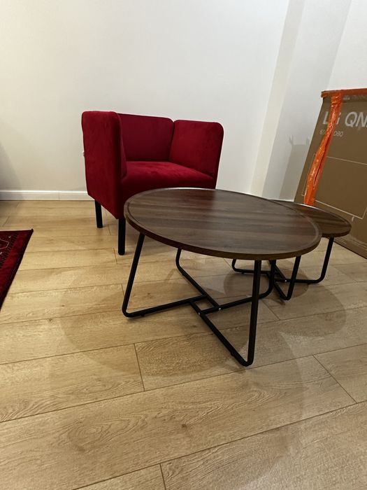 Двухуровневый журнальный стол