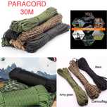 Паракорд 7 нишки 550 Paracord Cord 5  30 M Dia.4mm къмпинг оцеляване