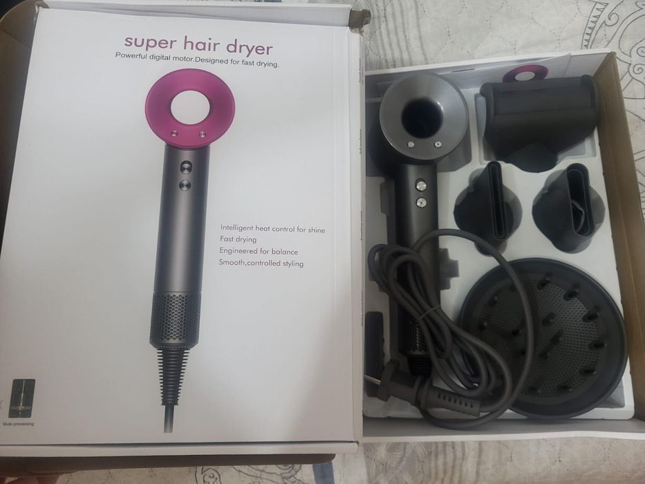 Super hair dryer Air touch фены  1600 Вт
