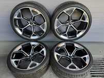 Jante Originale Audi RS6 RS7 4K C8 R22 echipate vara noi 285/30/22 noi