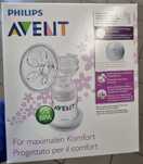 Pompă manuală Philips Avent, nouă, cu recipient de stocare