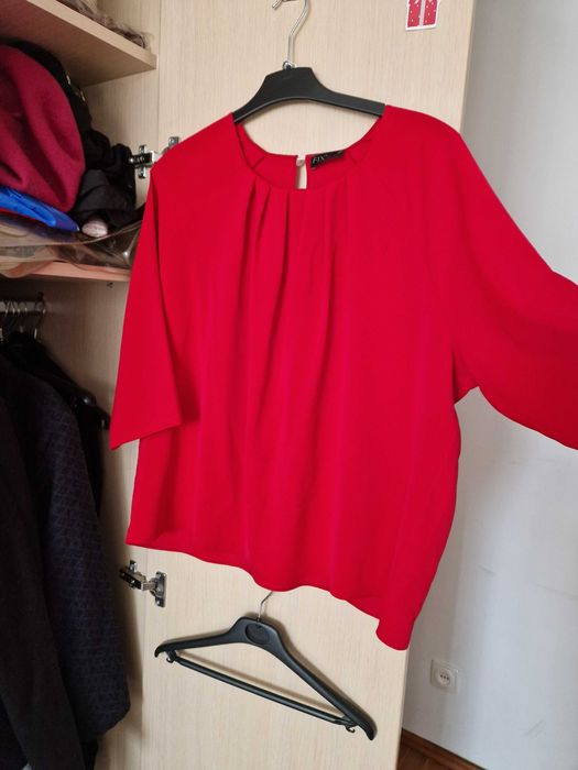 Bluza dama rosie , FixFashion , mas 46/48