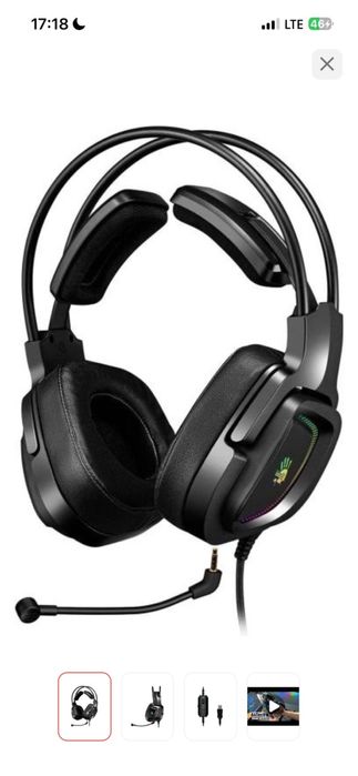 Наушники A4Tech Bloody G575 черный