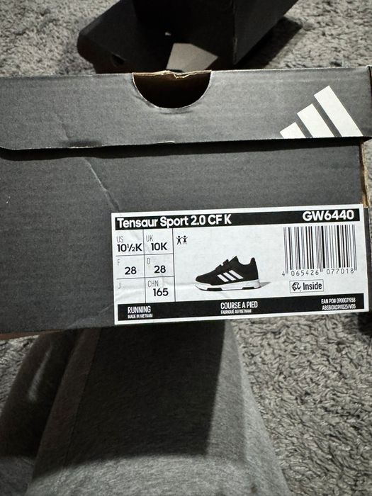 Nou cu etichetă:Adidași Adidas Tensaur 2.0 CF mărimi 28,30 ,30 1/2