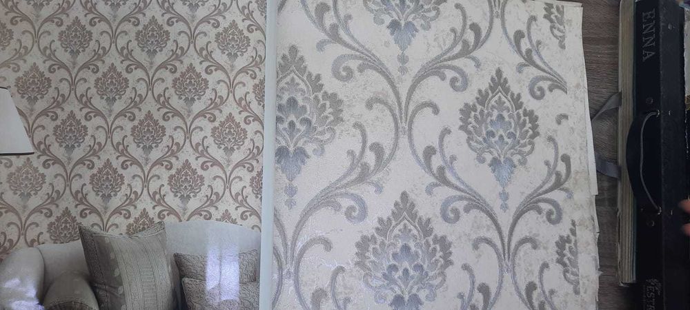 Метровые супермоющиеся южнокорейские обои, в одном руллоне 16 кв.м