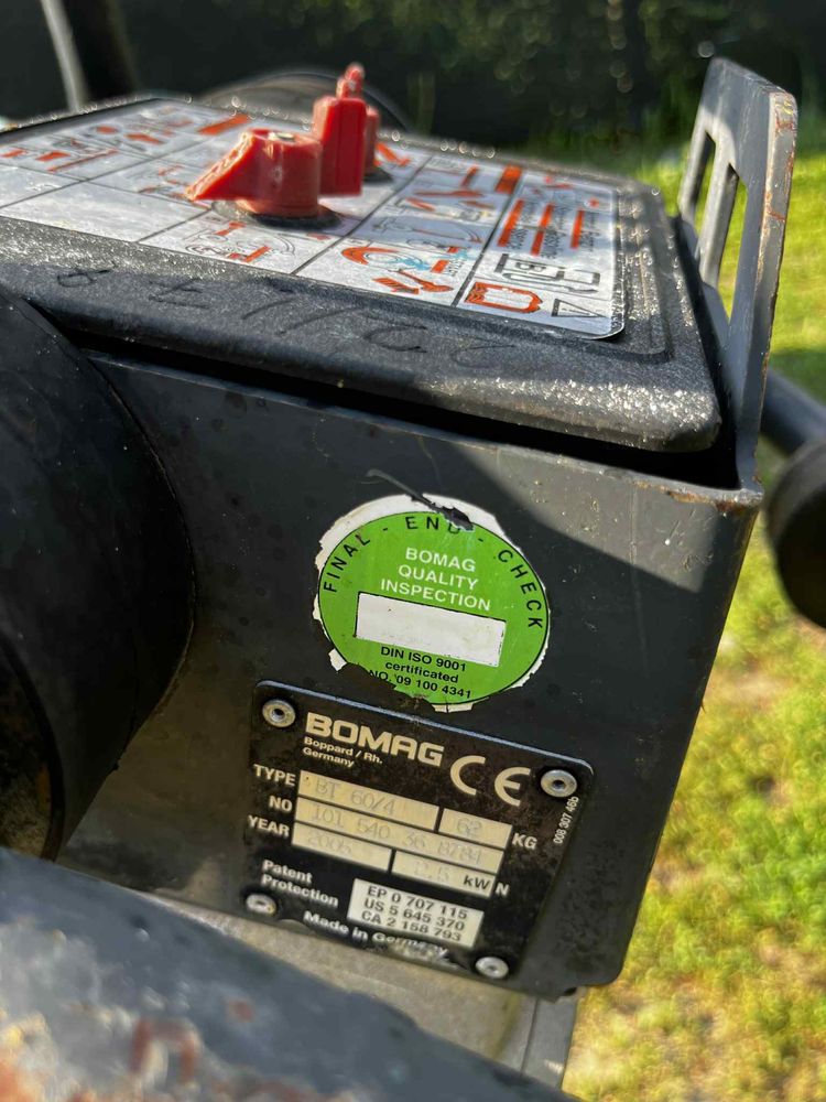 Compactor Compactoare Placa  BOMAG