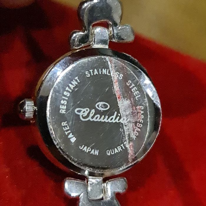 Oferta redus,ceas argint 925 nou,Claudia,quart la cutie,sidefat,superb