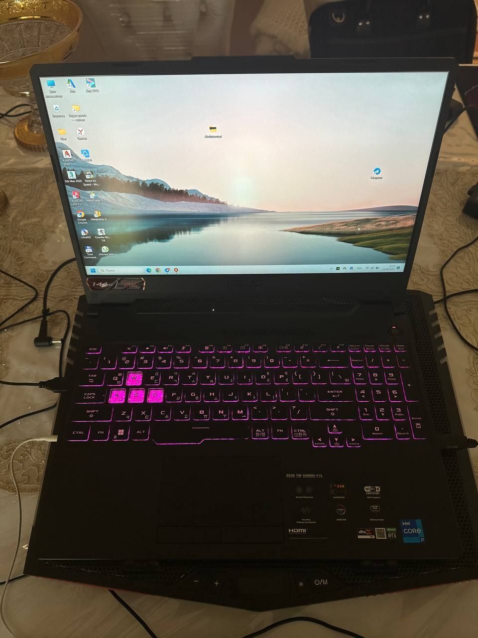 Asus tuf F15 i7 11800geymerskiy sotiladi