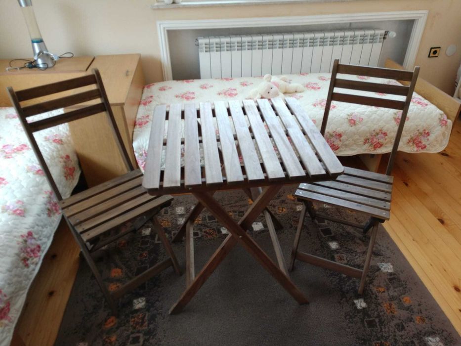 Ikea Градинска маса със столове - модел: ASKHOLMEN