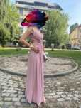Rochie seara Roz pudra