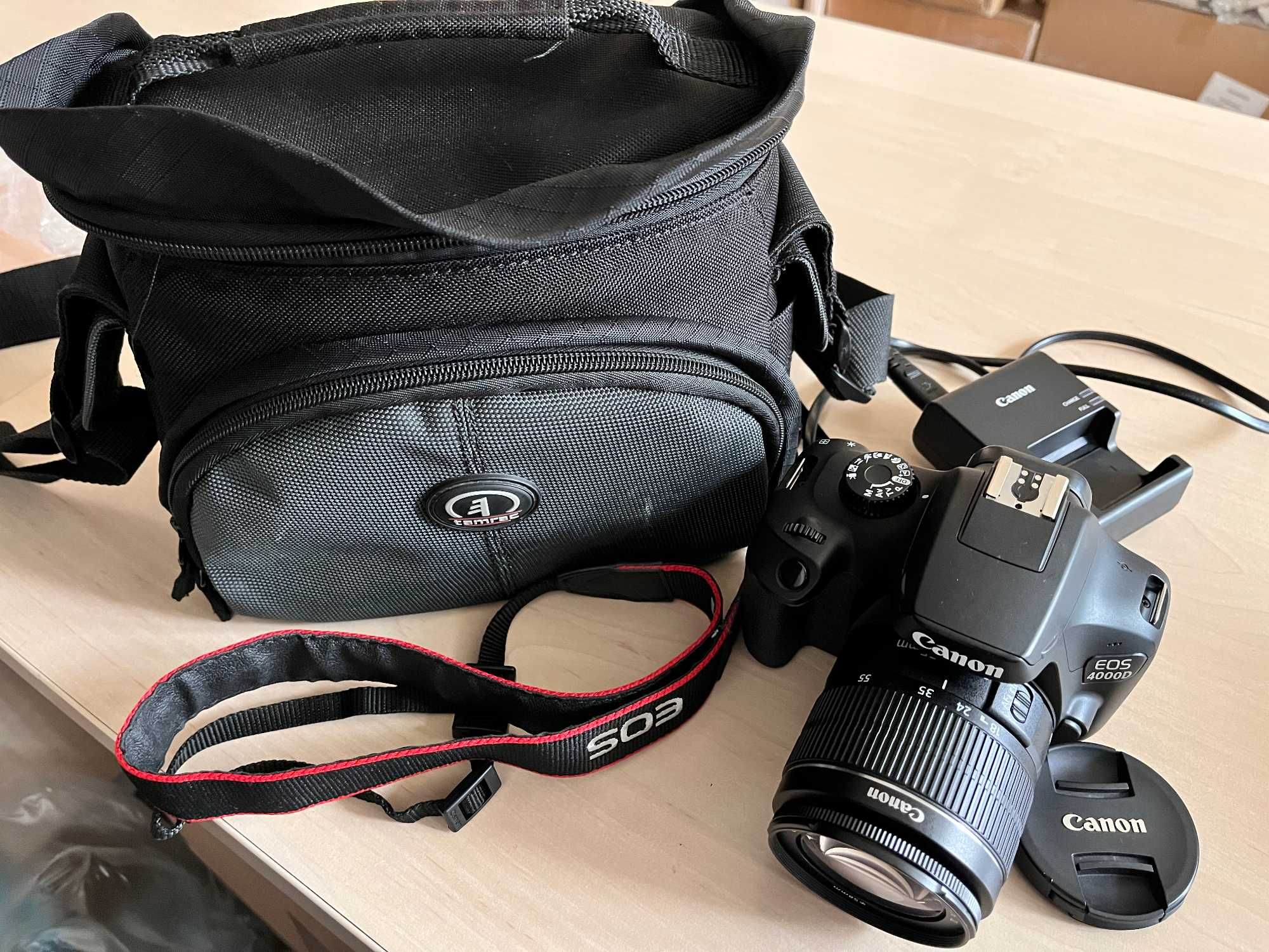 Canon EOS 4000D с обектив EF-S 17-85mm и EF 75-300mm