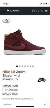 Nike sb zoom blazer mid