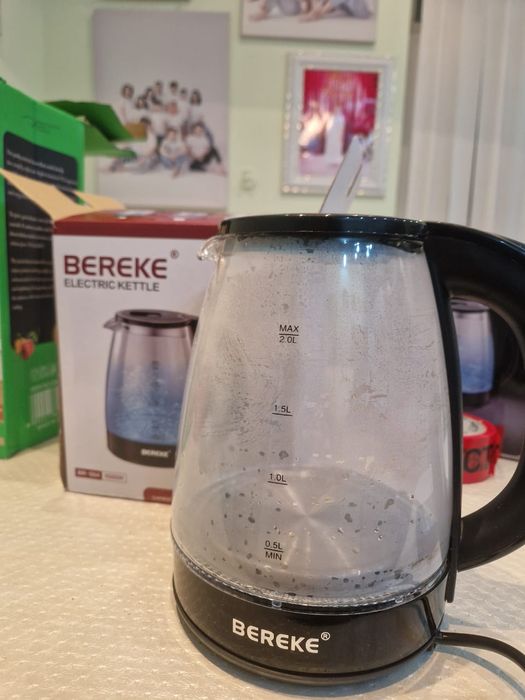 Чайник стеклянный электрический