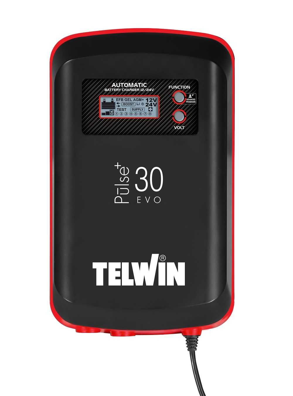Redresor auto inteligent Telwin 12V 24V electronic Pulse 30 Evo