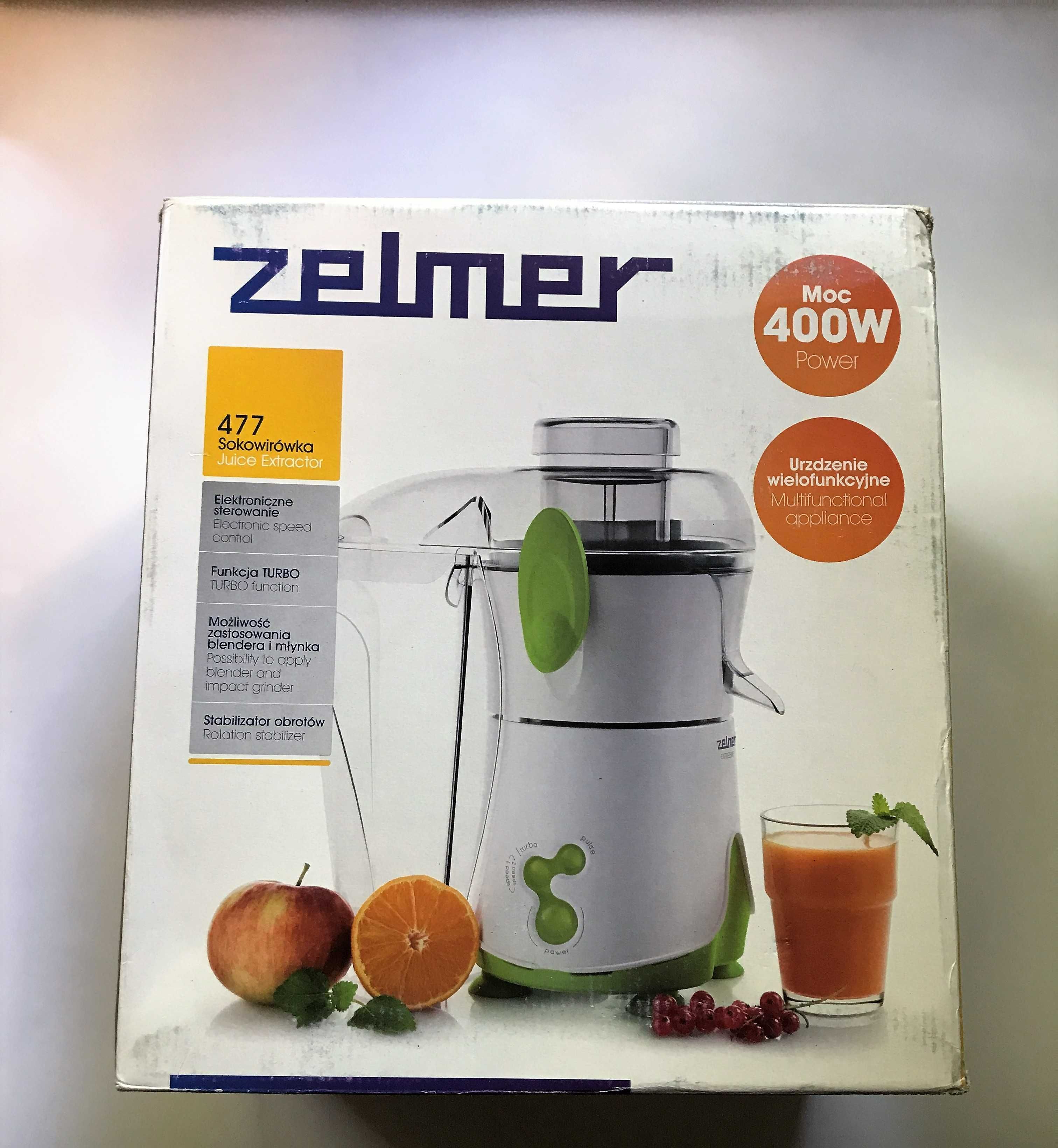 Storcator de fructe si legume Zelmer 477