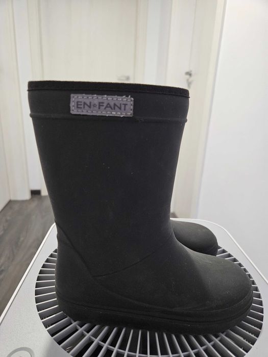 Cizme Thermo captusite cu lână En Fant, Black marime 27 - 16 cm