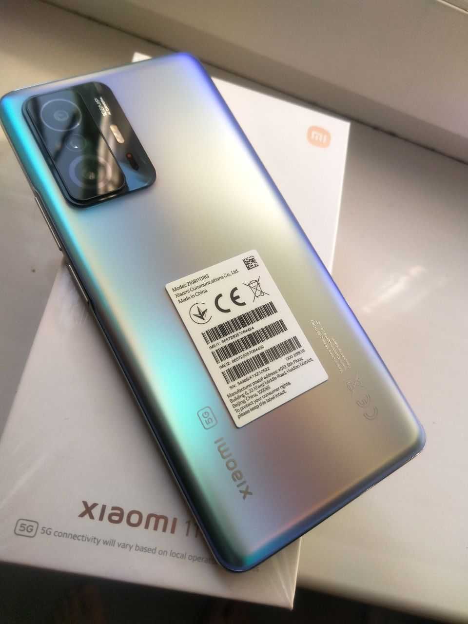 Xiaomi 11t 5G, 8/256GB Идеал состояние Коробка+Документ Как НОВЫЙ