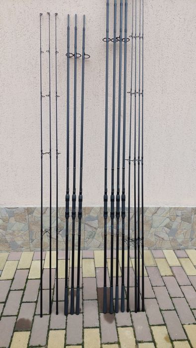 4 lansete okuma ls 6k de 3.90m 3,5lb 2buc, 3 okuma cb 3.60m 3,5lb