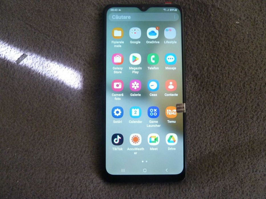 telefon samsung A12,dual sim 4G,ram4gb/128gb,android 13,stare F.buna