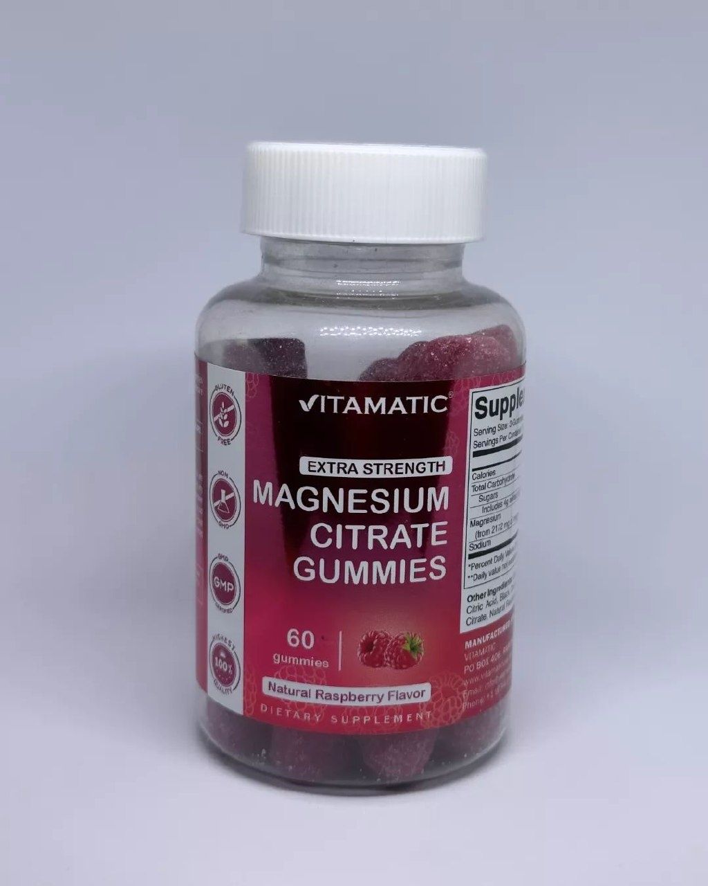 Magnesium Citrate Gummies 60 gummies