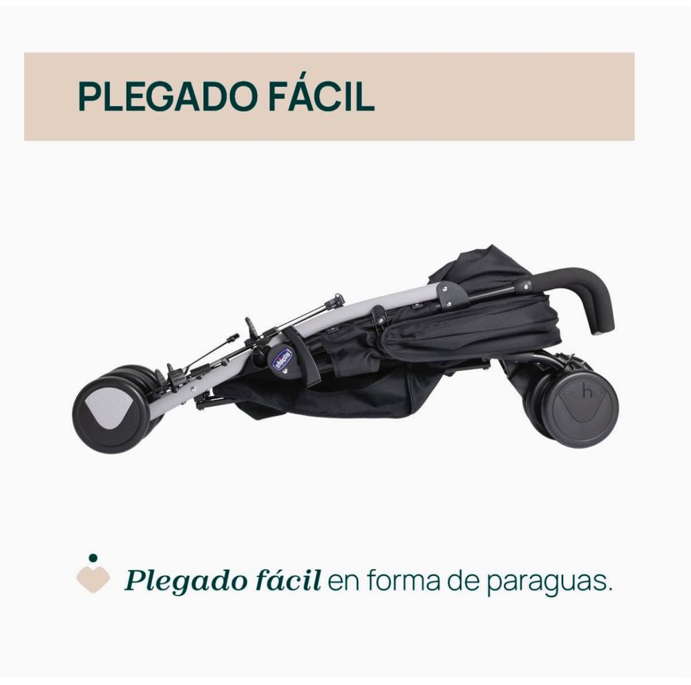 Carucior Chicco Echo Lite, usor, 0+ luni-22 kg, inclinab in 4 pozitii.