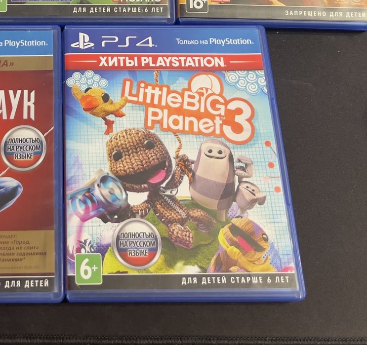 Игра диск на ps4 Little Big Planet 3