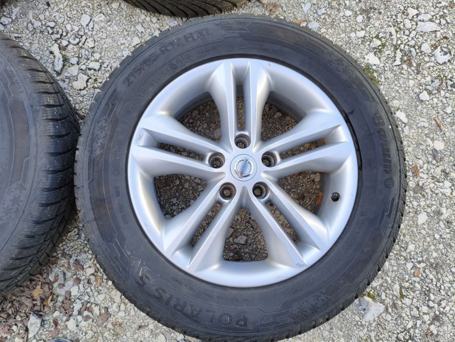 Джанти със зимни гуми  Nissan Qashqai