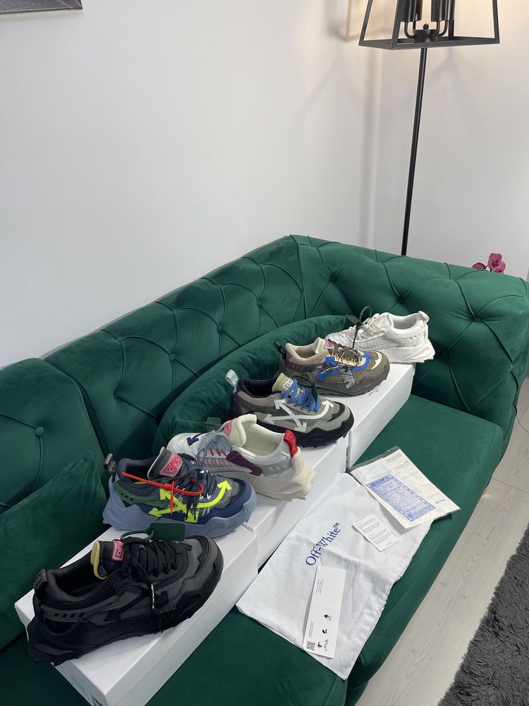Adidasi Off White ODSY calitate Premium piele naturala Full Box