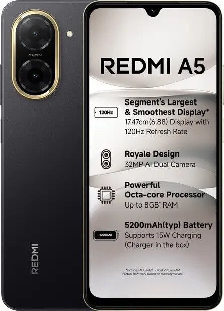 Смартфоны Xiaomi Redmi A5, 3/64 GB. Доставка.