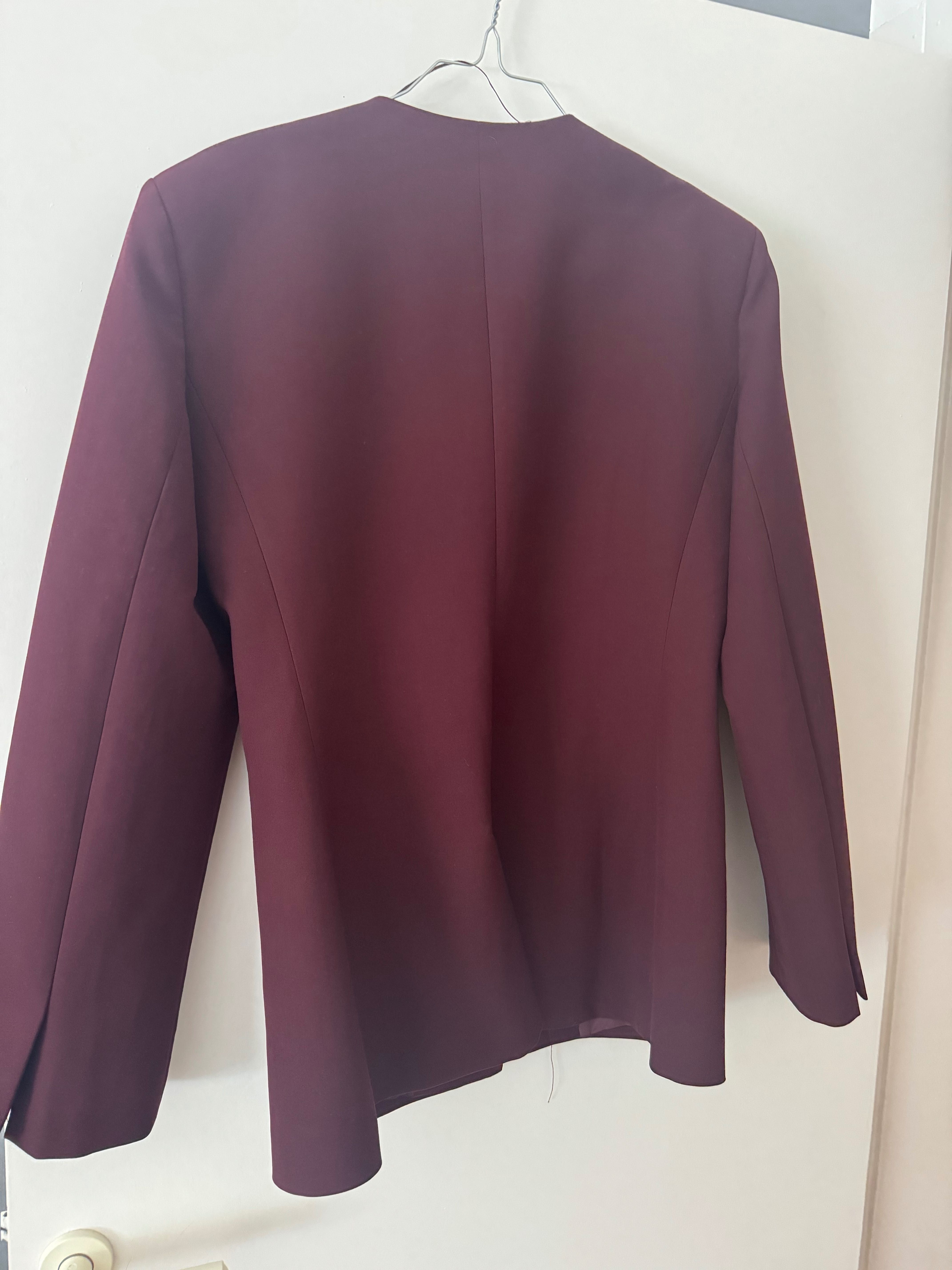 Сако на Zara цвят Бордо