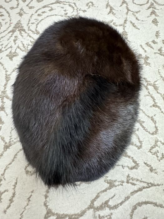 Дешево жен коричневая шапка норка