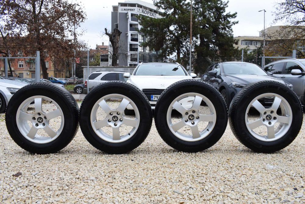 Четири бр. оригинални алуминиеви джанти за Honda cr-v 5х114.3-17''