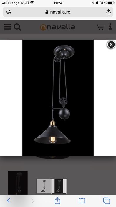 Globo LENIUS 15053 Lampa de sufragerie 1 x E27 max. 60w 2100lm A