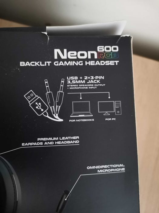 Слушалки Genesis Neon 600