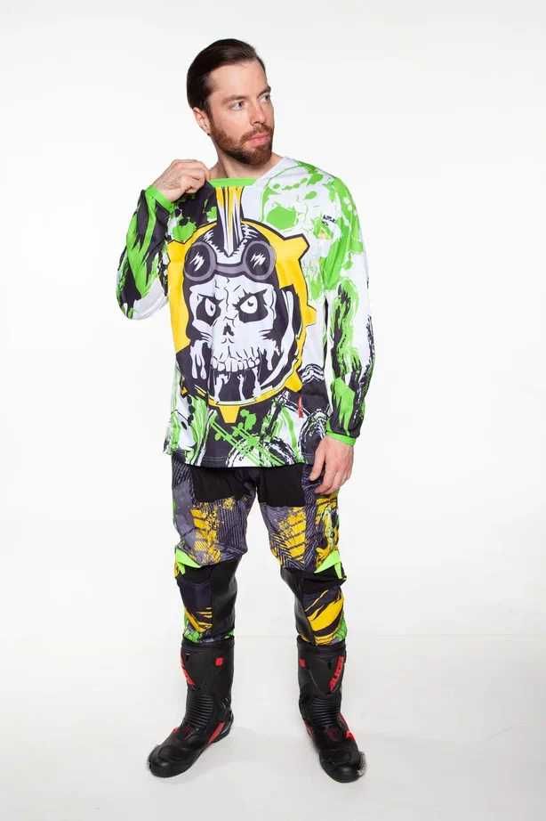 мотокрос ендуро сет от панталони и джерси off road S M L XL XXL